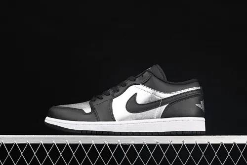 All categories Air Jordan Jordan series basketball shoes Air Jordan 1 Low G version pure original Air Jordan 1 Low AJ1 Joe 1 low-top black silver cultural and leisure sports sneakers DA5551-001